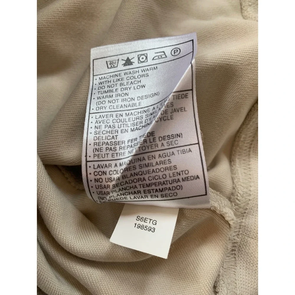 Nike Golf‎ Men's V-Neck Sleeveless Vest Top Shirt Khaki Tan Size Medium